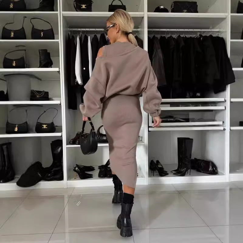 Ensemble Jupe et Pull Moderne