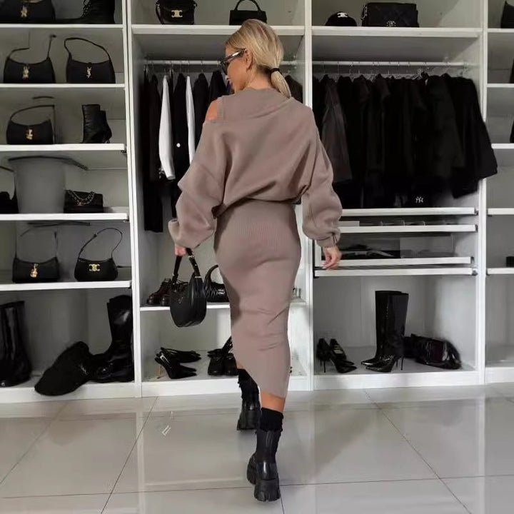 Ensemble Jupe et Pull Moderne