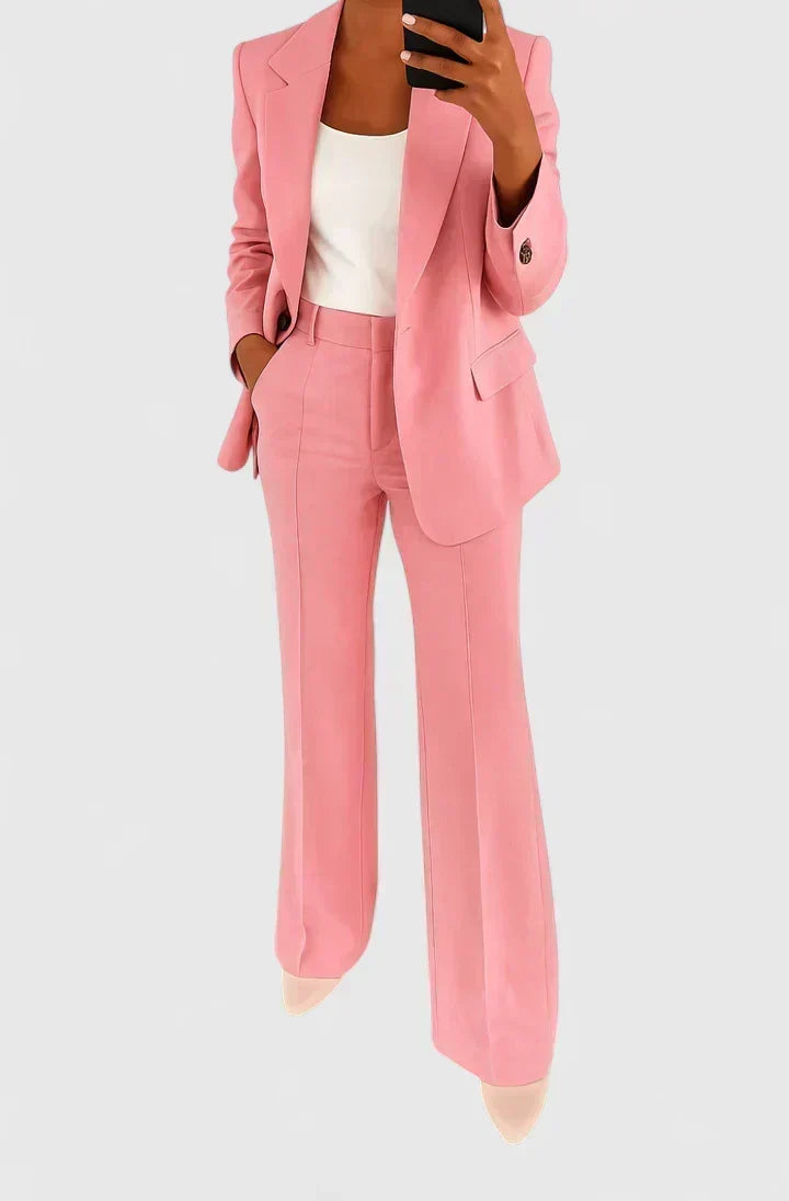 Ensemble Tailleur Chic – Rose