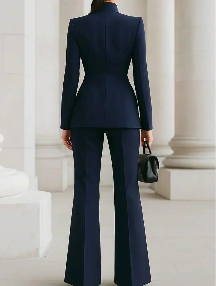 Ensemble Tailleur Col Montant