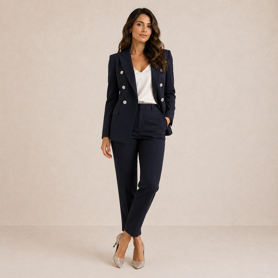 Ensemble Tailleur Croisé