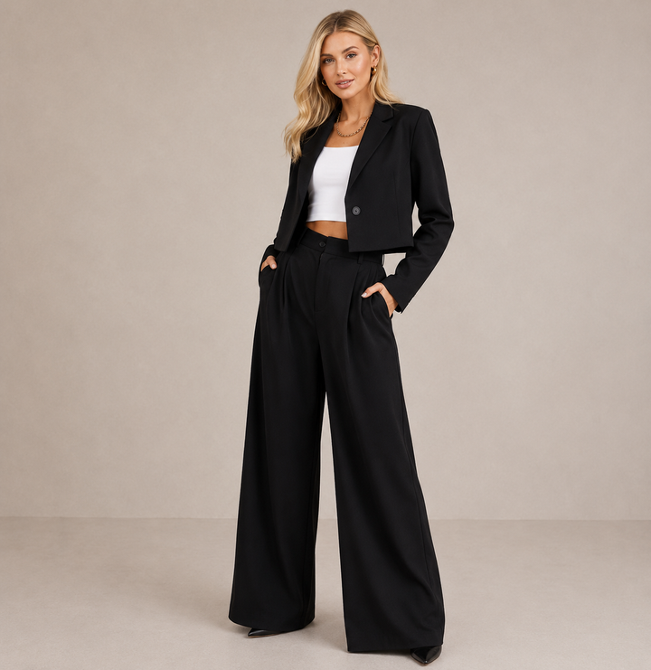 Ensemble Tailleur Moderne – Noir