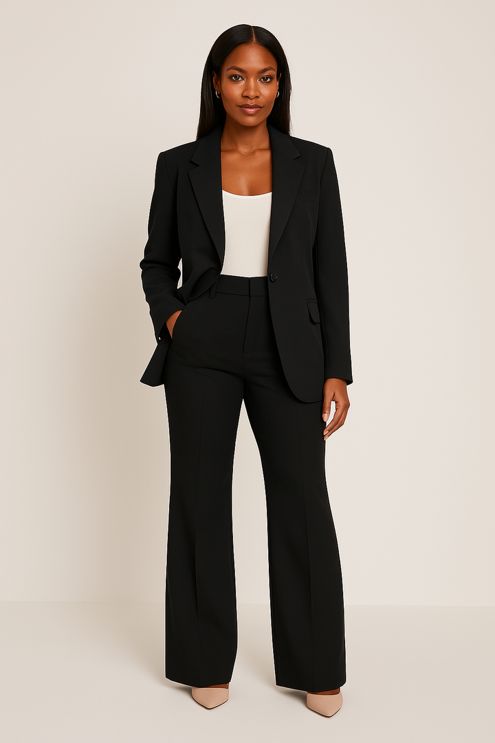 Ensemble Tailleur Professionnel – Noir