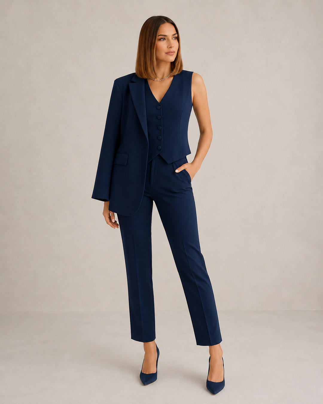 Ensemble Tailleur Trois Pièces