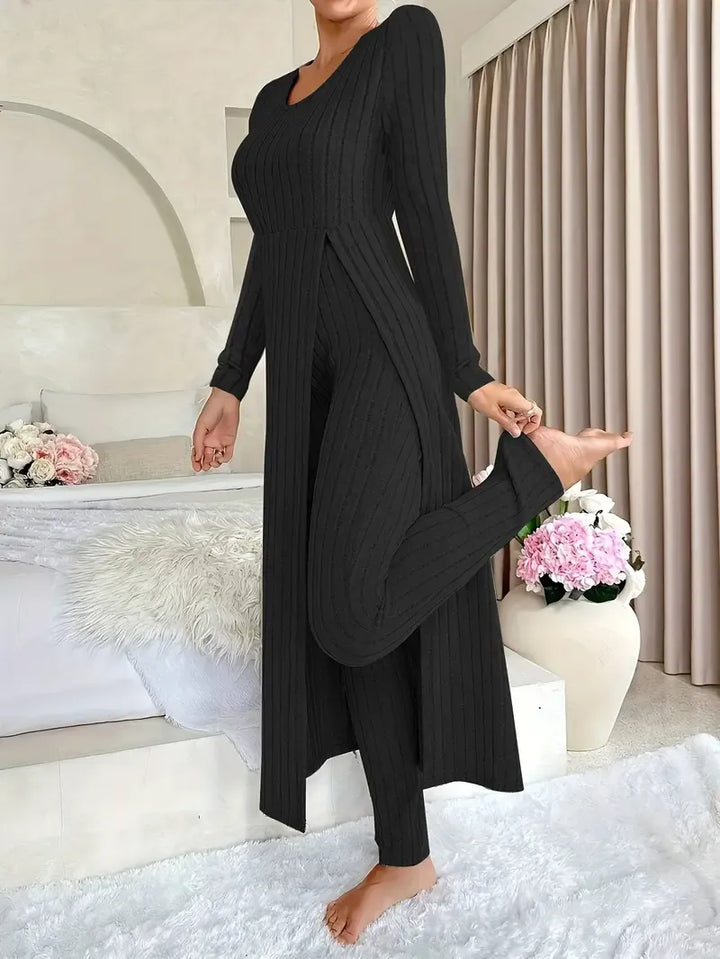 Ensemble Tunique et Pantalon – Noir