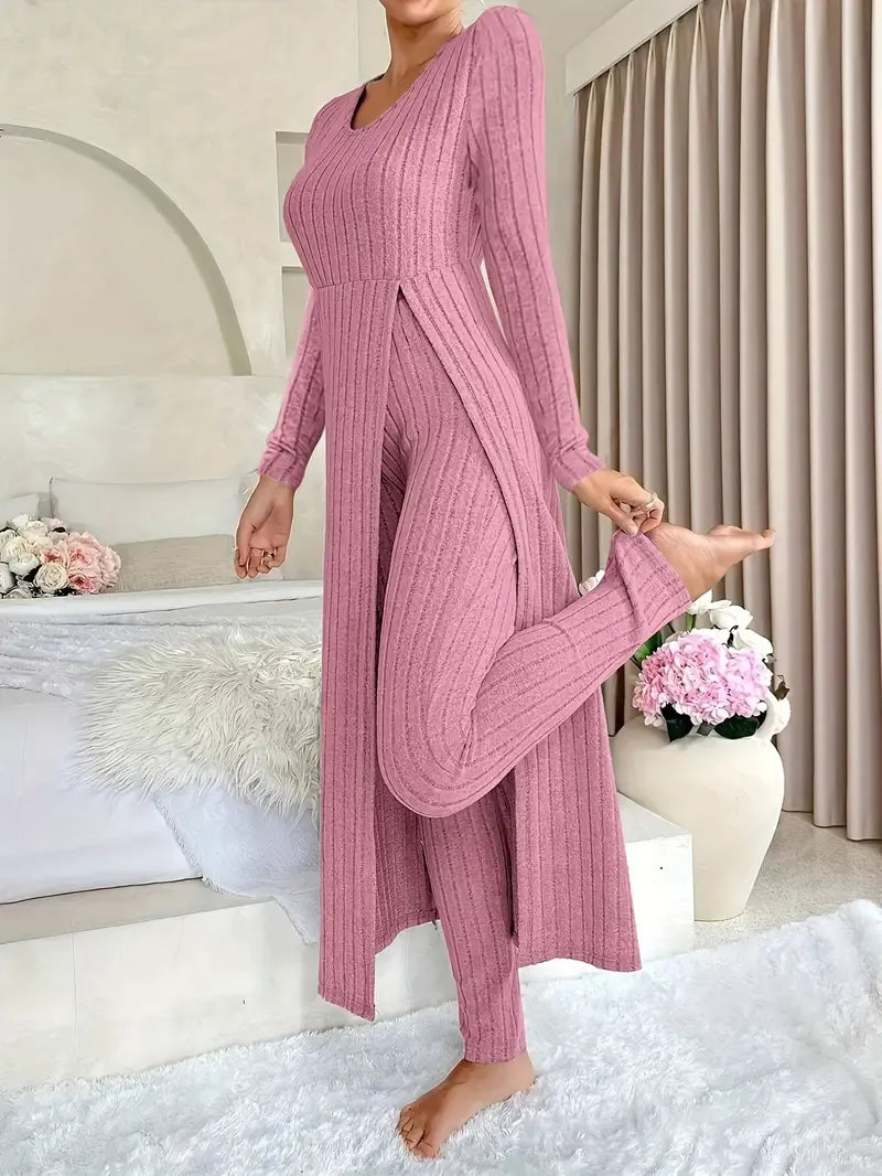 Ensemble Tunique et Pantalon – Rose