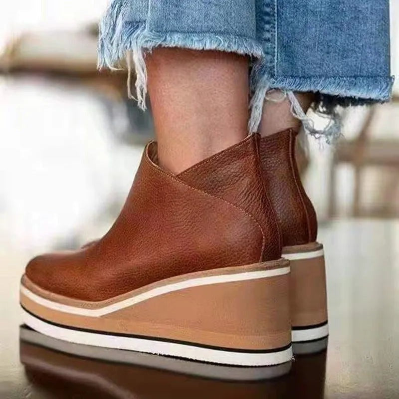 Chaussures Compensées Slip-On