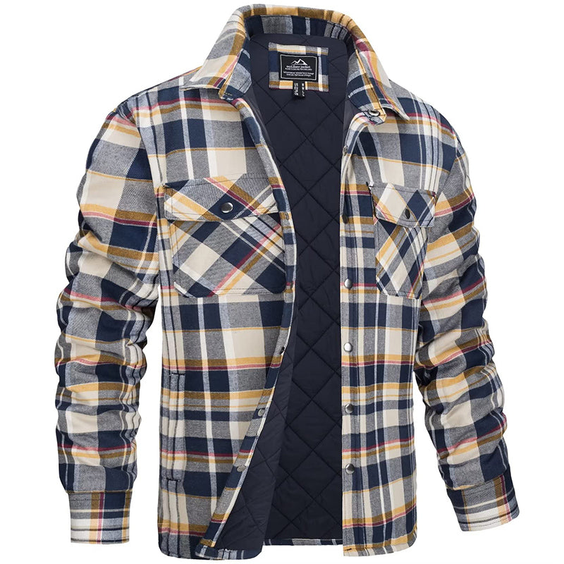 Veste Homme Style Bûcheron – Jaune