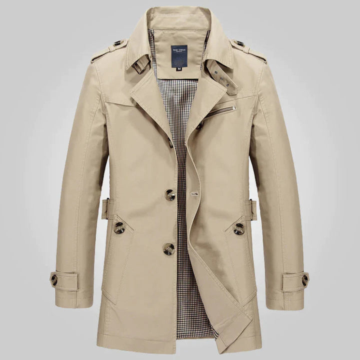 Manteau Homme de Mi-saison – Kaki