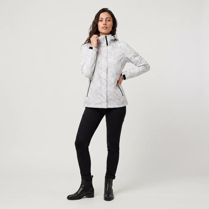 Veste Légère à Imprimé Végétal