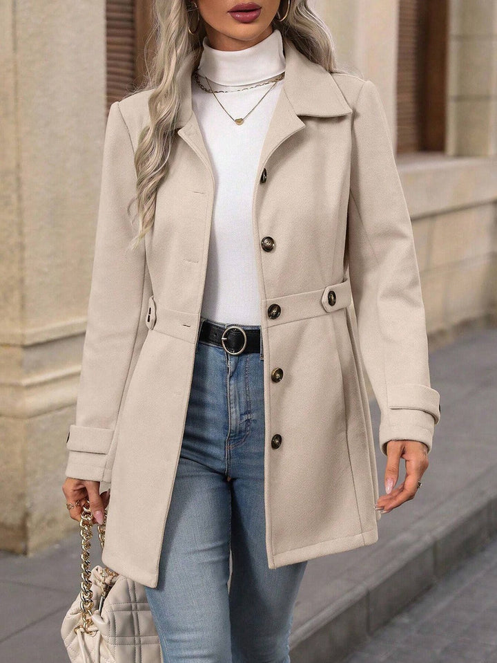 Manteau Ceinturé de Mi-saison