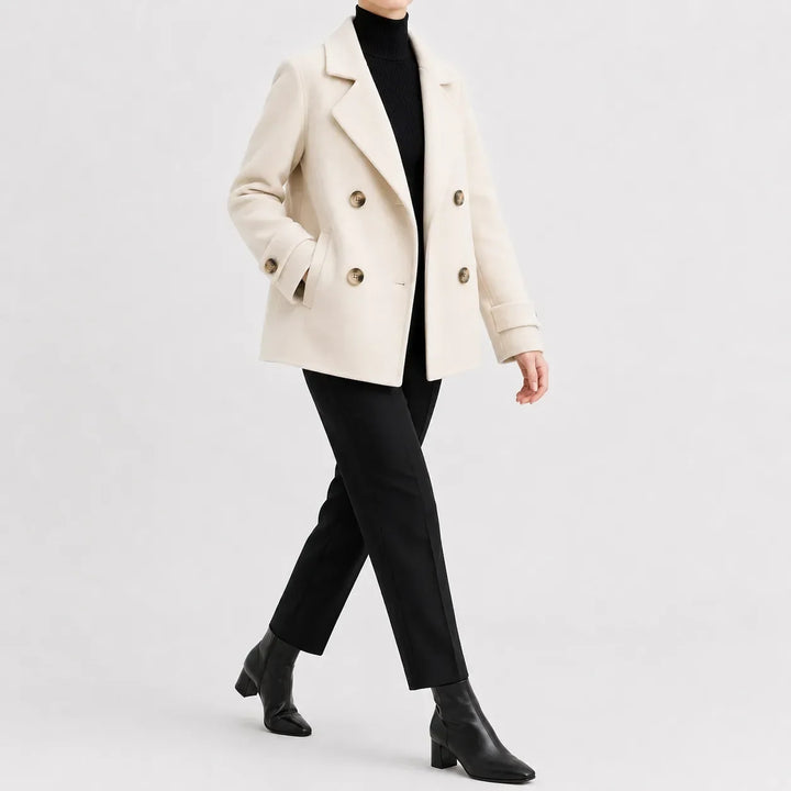 Manteau Court Style Caban