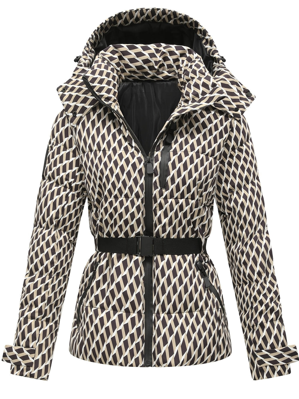 Manteau d'Hiver Ceinturé