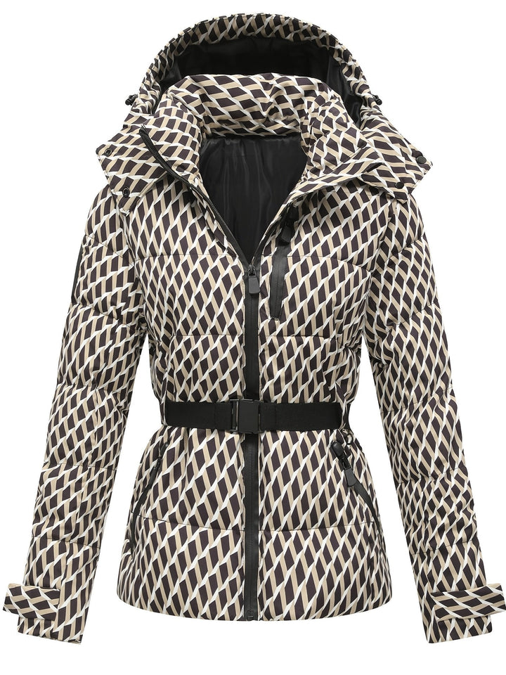 Manteau d'Hiver Ceinturé