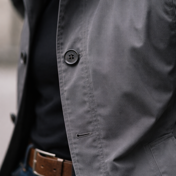 Manteau Homme Coupe Droite