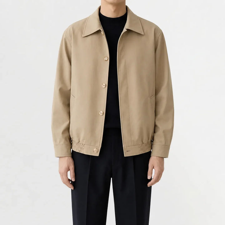 Manteau Homme Court et Léger – Beige