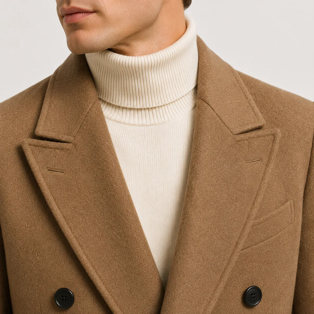 Manteau Homme Croisé Classique