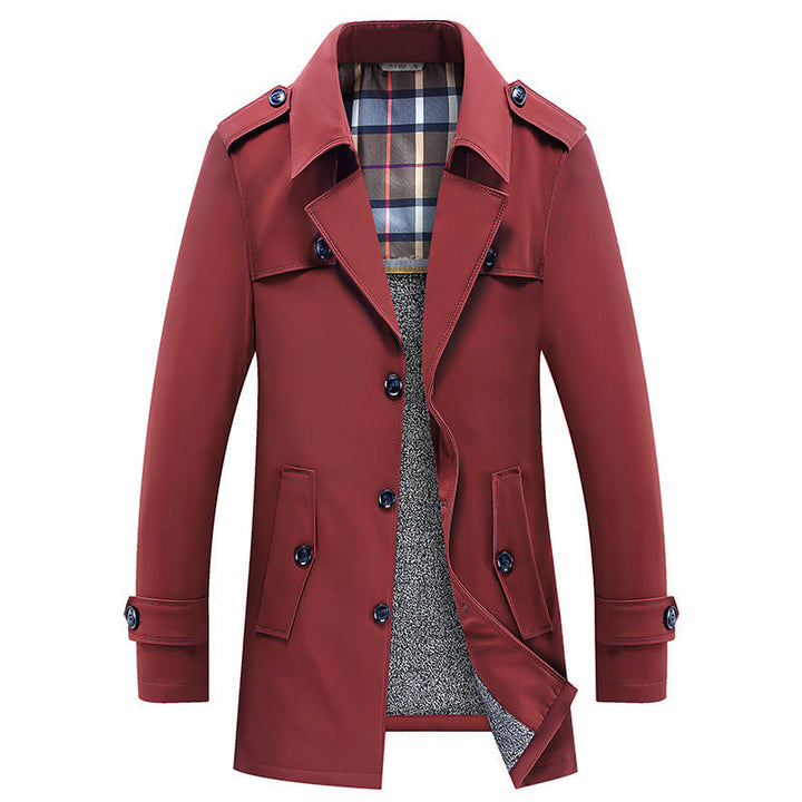 Manteau Homme Mi-long Classique
