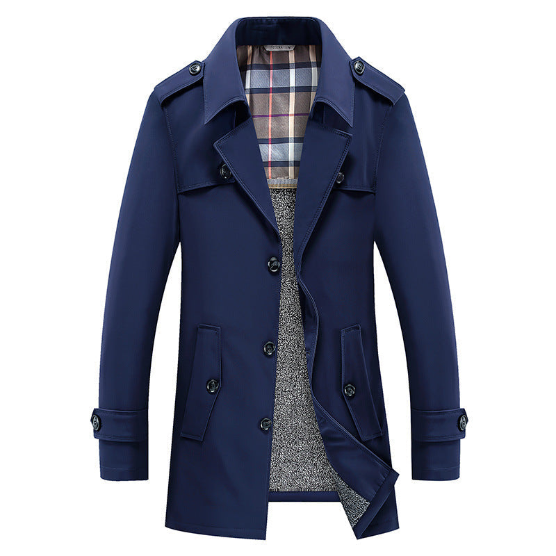 Manteau Homme Mi-long Classique