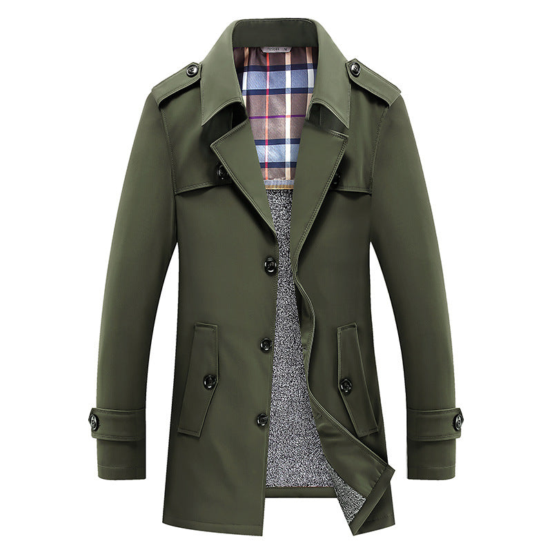 Manteau Homme Mi-long Classique