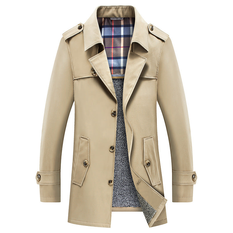 Manteau Homme Mi-long Classique