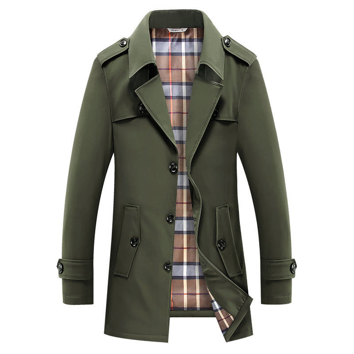 Manteau Homme Style Trench Classique