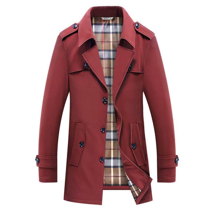 Manteau Homme Style Trench Classique