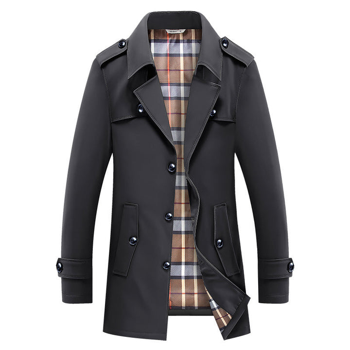 Manteau Homme Style Trench Classique