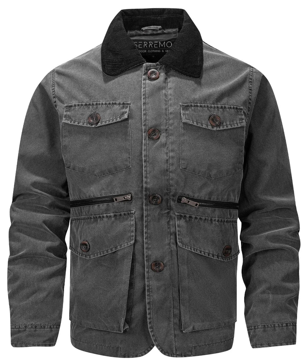 Manteau Homme Style Workwear – Noir