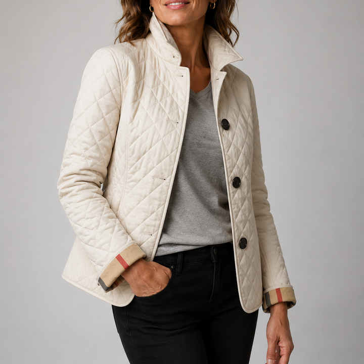 Manteau Léger de Mi-saison – Beige