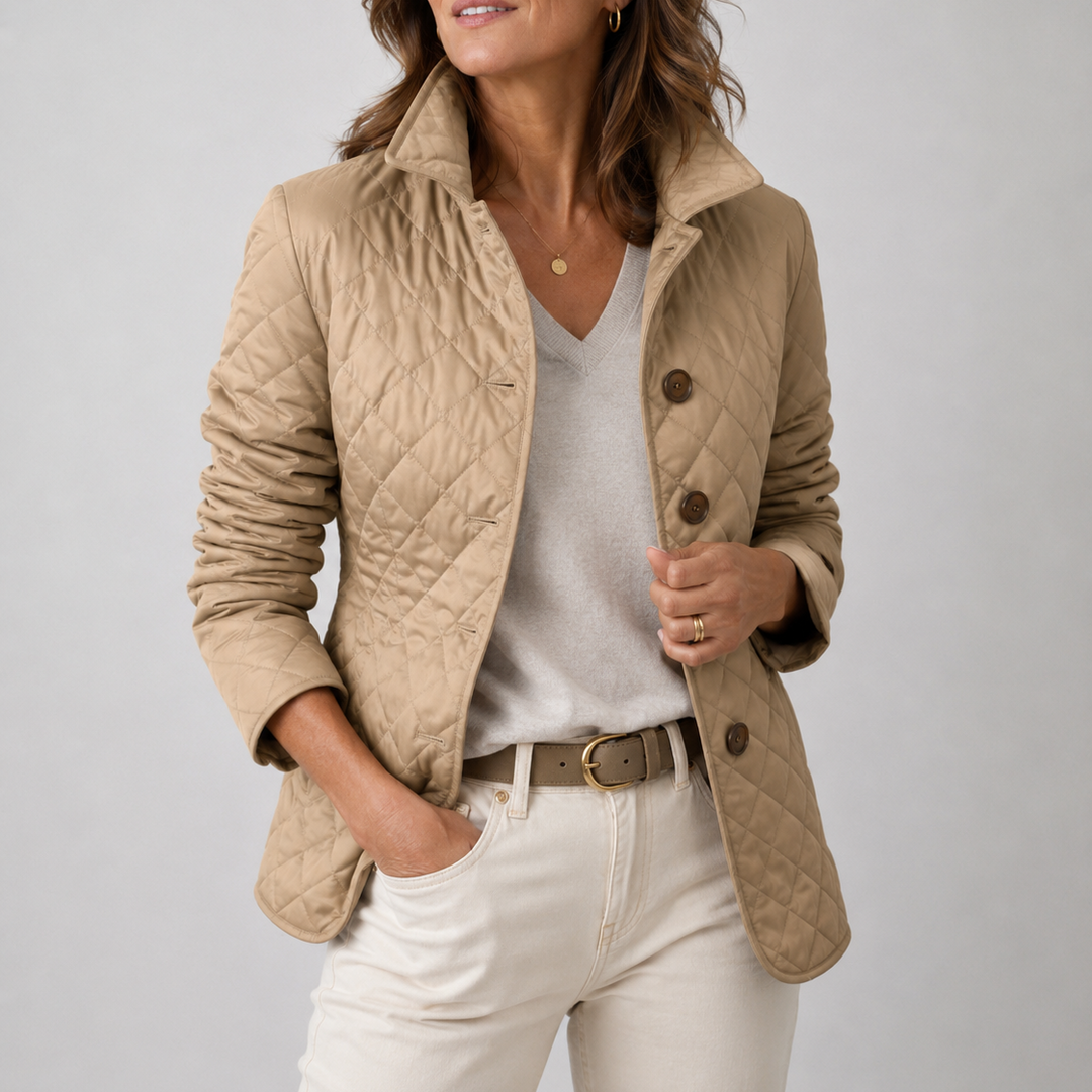 Manteau Léger de Mi-saison – Kaki