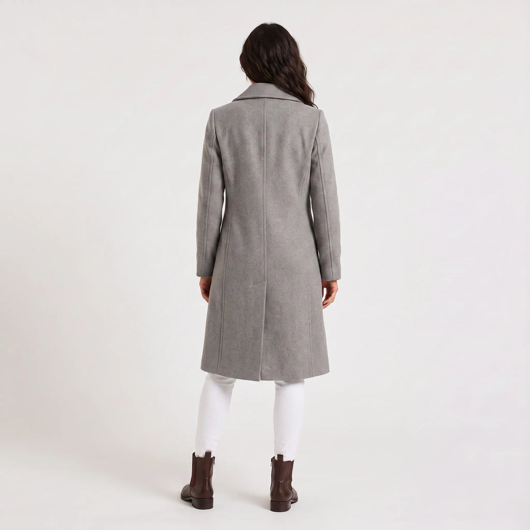 Manteau Long Croisé Élégant