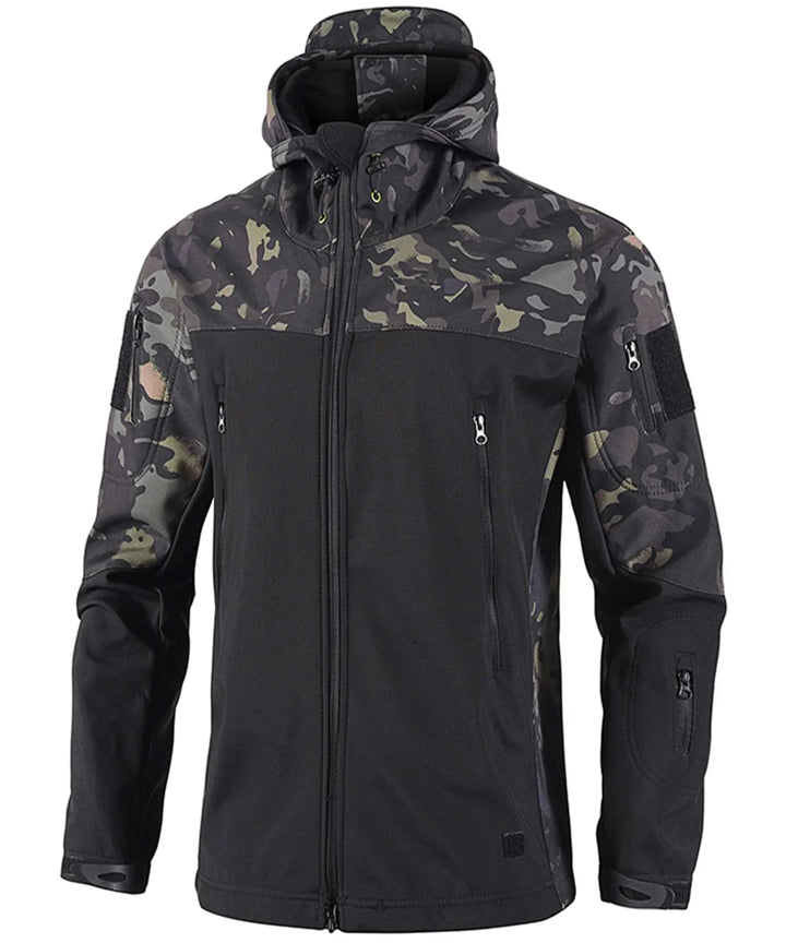 Manteau Technique à Capuche – Noir