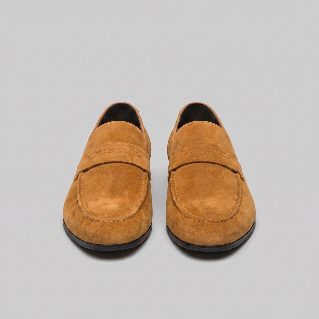 Mocassins Classiques Élégants – Mosterdgeel