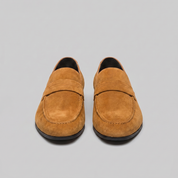 Mocassins Classiques Élégants – Mosterdgeel