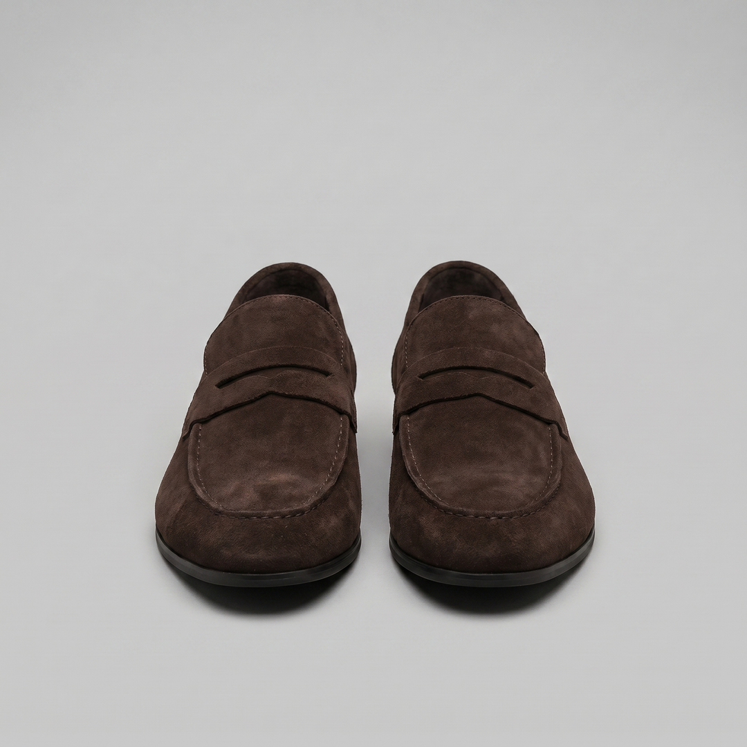 Mocassins Classiques Élégants – Marron Foncé