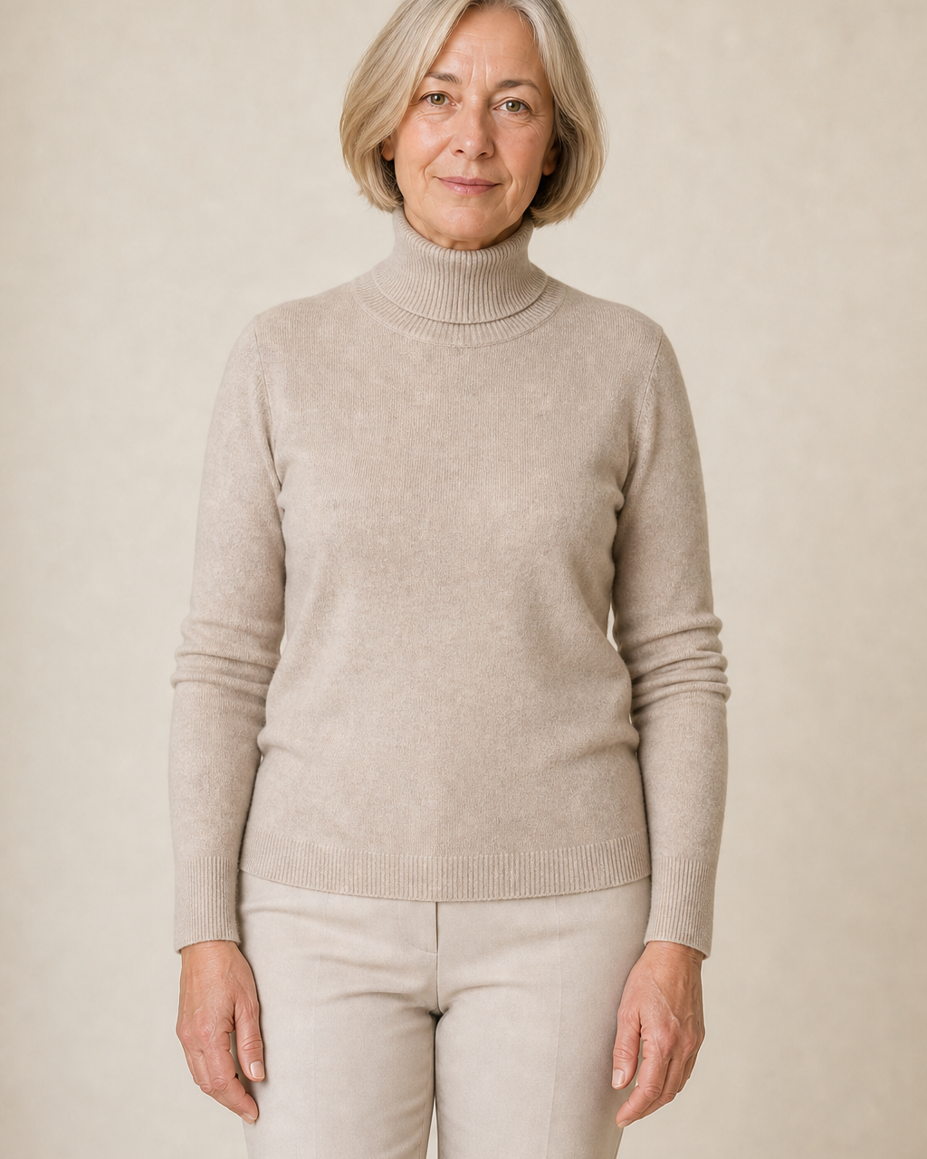 Pull Homme Col Roulé Classique