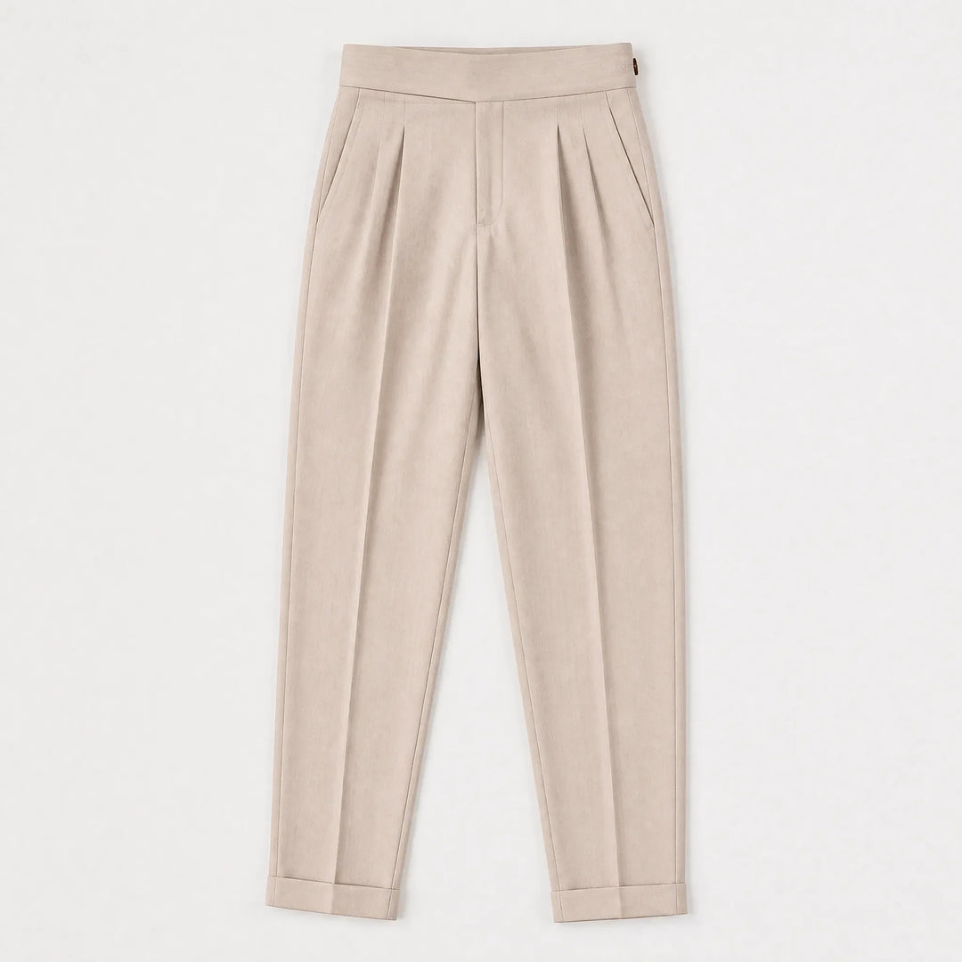 Pantalon Élégant à Pinces