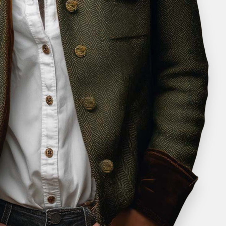 Chemise Ajustée Style Officier