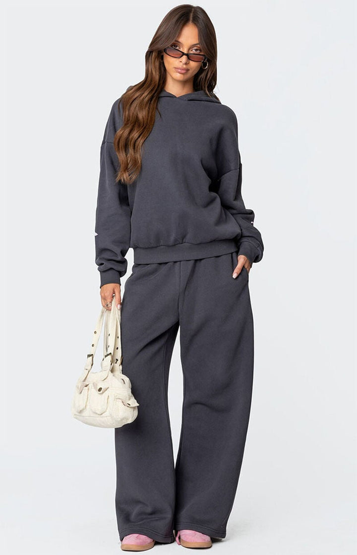 Ensemble Pantalon Large à Capuche