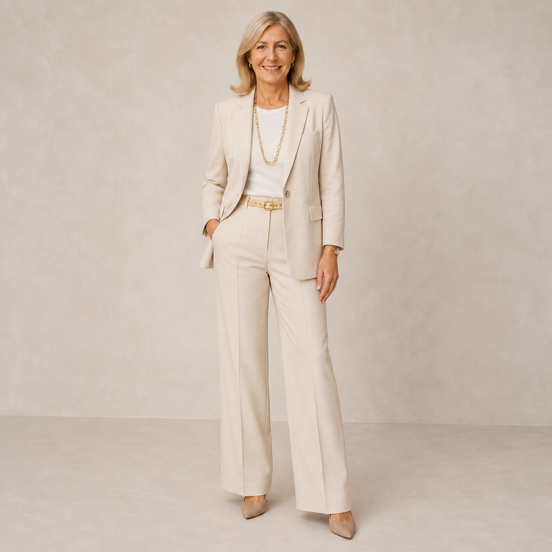 Ensemble Tailleur Coupe Droite