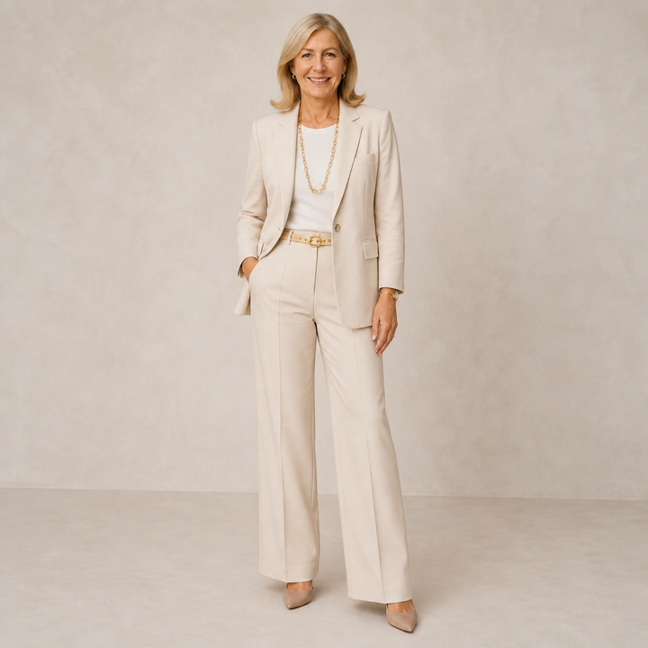 Ensemble Tailleur Coupe Droite