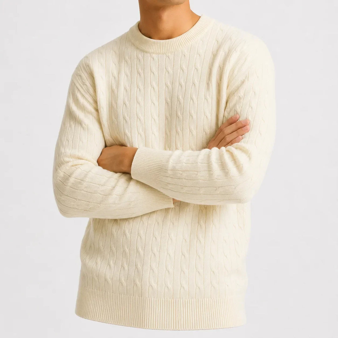 Pull Homme Intemporel Col Rond