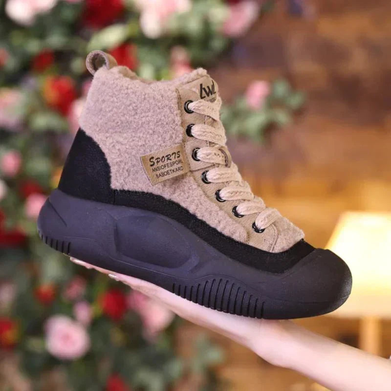 Warme Winterstiefeletten
