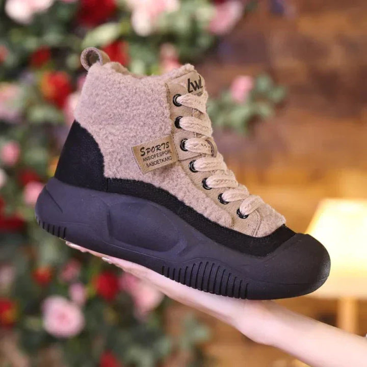 Warme Winterstiefeletten