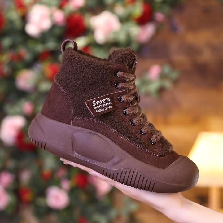 Warme Winterstiefeletten