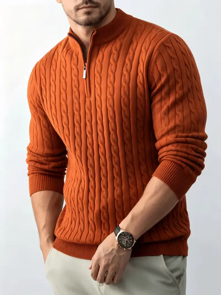 Pull à Col Zippé et Torsades
