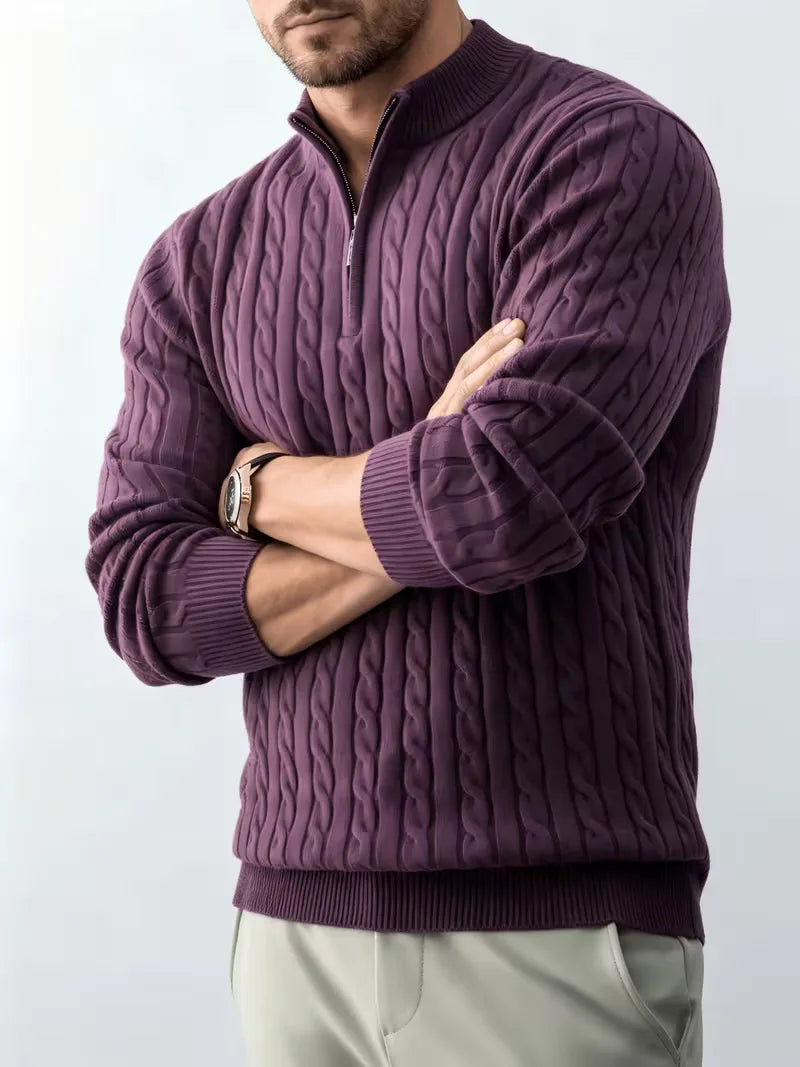 Pull à Col Zippé et Torsades