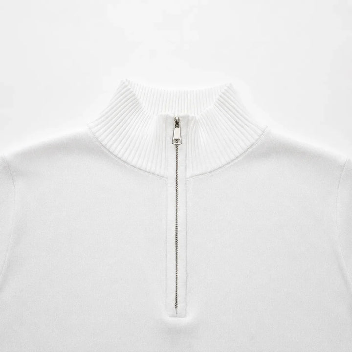 Pull Homme à Col Droit
