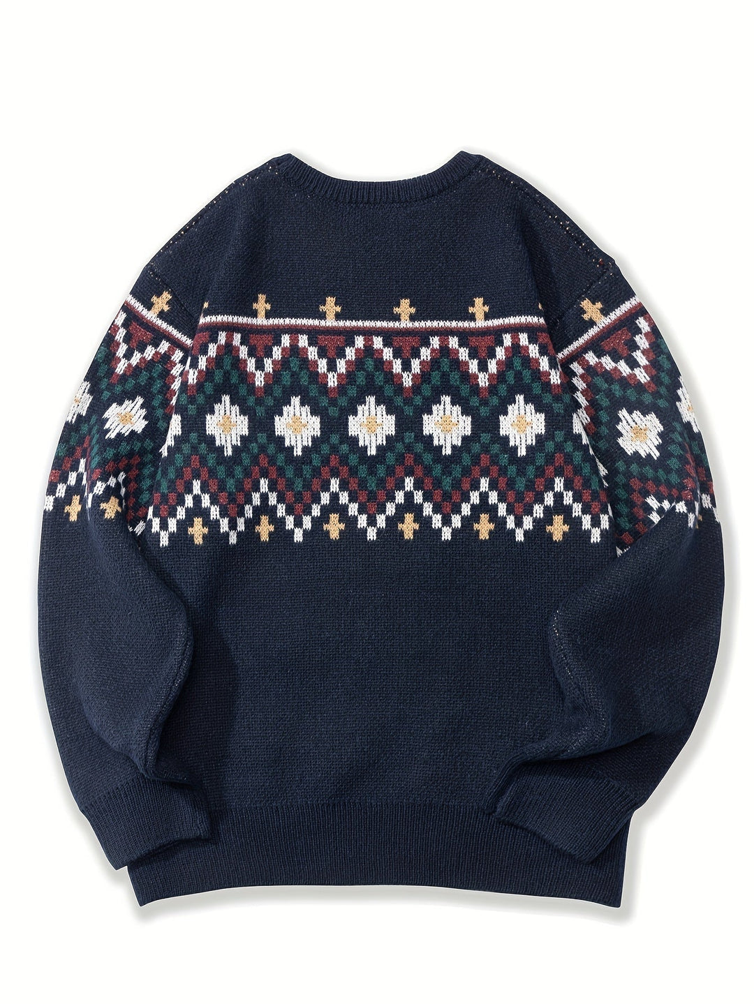 Pull Homme à Motif Norvégien